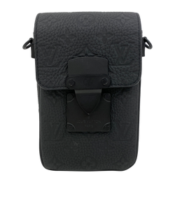 Cartera S-Lock Vertical Bandolera,Piel,Mono,Negro,Chip,DB,4